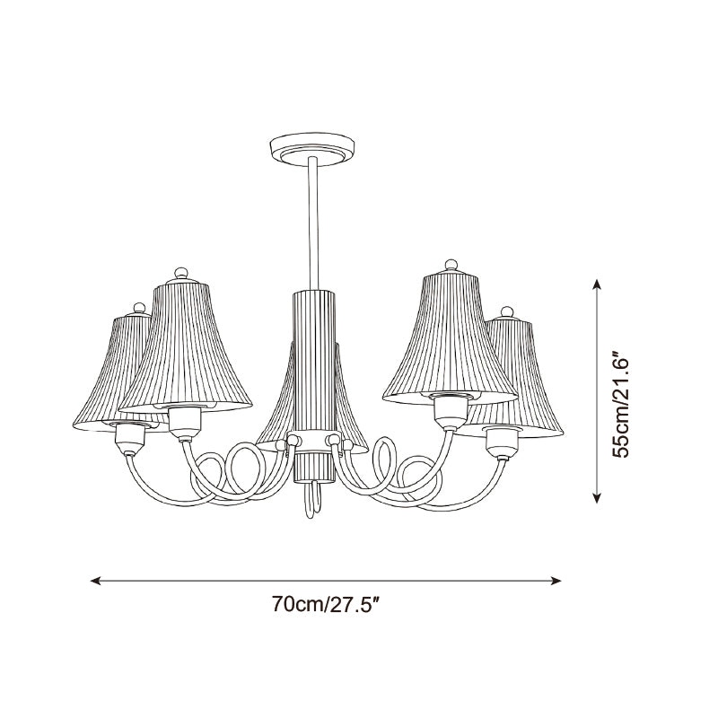 Wyclair Chandelier — product view 6