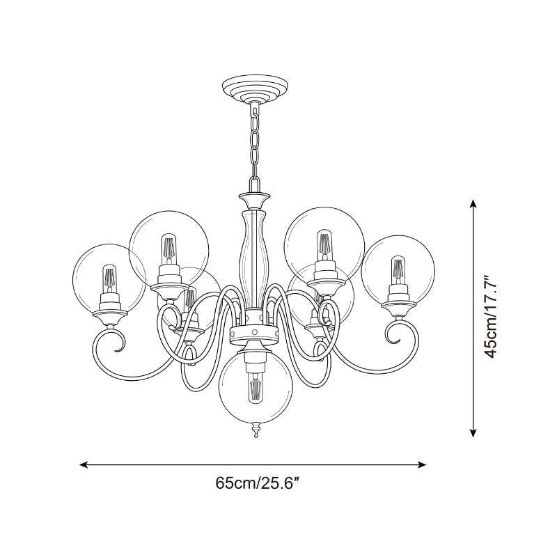 Pomeline Chandelier — product view 5