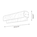 Plixo Alabaster Wall Sconce — product view 5