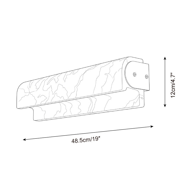 Plixo Alabaster Wall Sconce — product view 5