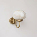 Lotus Flower Alabaster Wall Sconce — product view 11