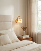 Millie Bells Alabaster Wall Sconce — product view 7