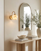 Millie Bells Alabaster Wall Sconce — product view 9