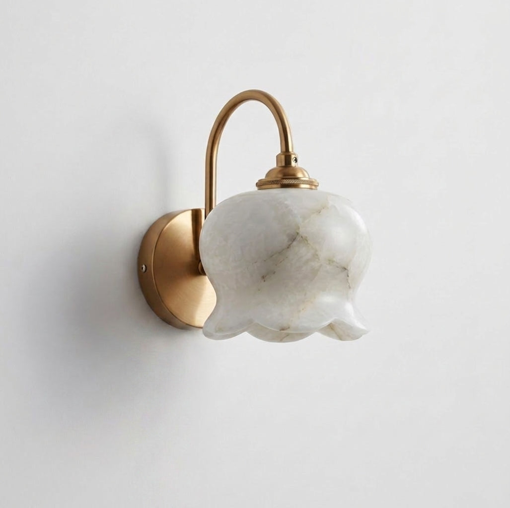 Millie Bells Alabaster Wall Sconce — product view 10