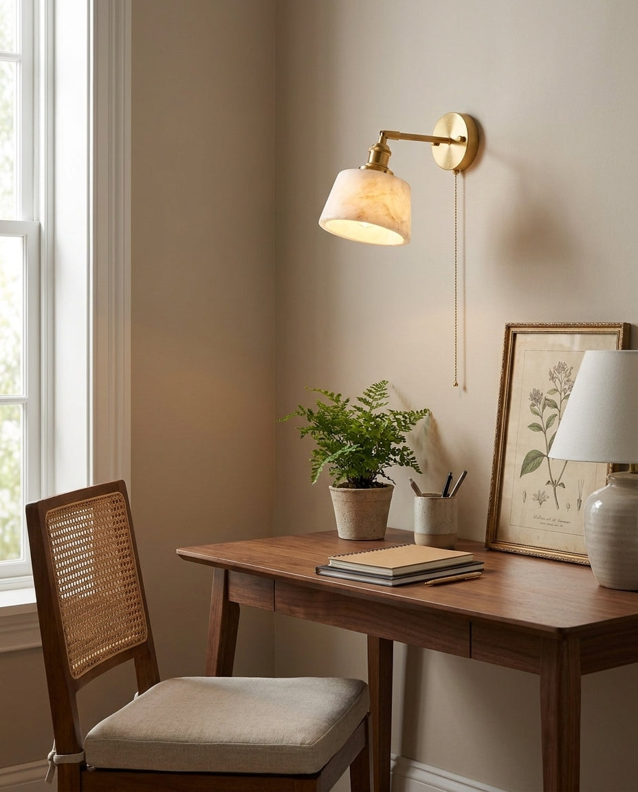 Cavella Alabaster Wall Sconce — product view 8