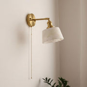 Brass & White