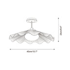 Flutara Semi-Flush Mount — product view 5
