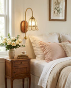 Laureden Glass Wall Sconce — product view 2