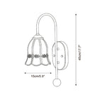Laureden Glass Wall Sconce — product view 5
