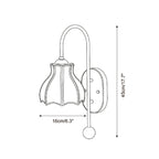 Laureden Glass Wall Sconce — product view 6