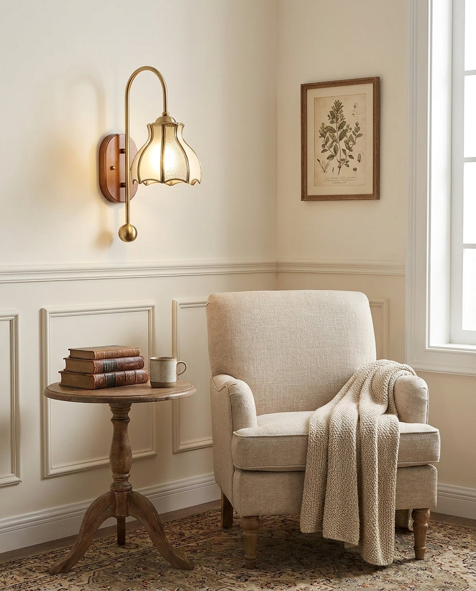 Laureden Glass Wall Sconce — product view 9
