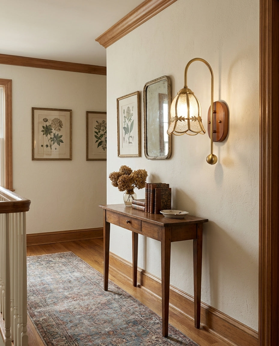 Laureden Glass Wall Sconce — product view 12