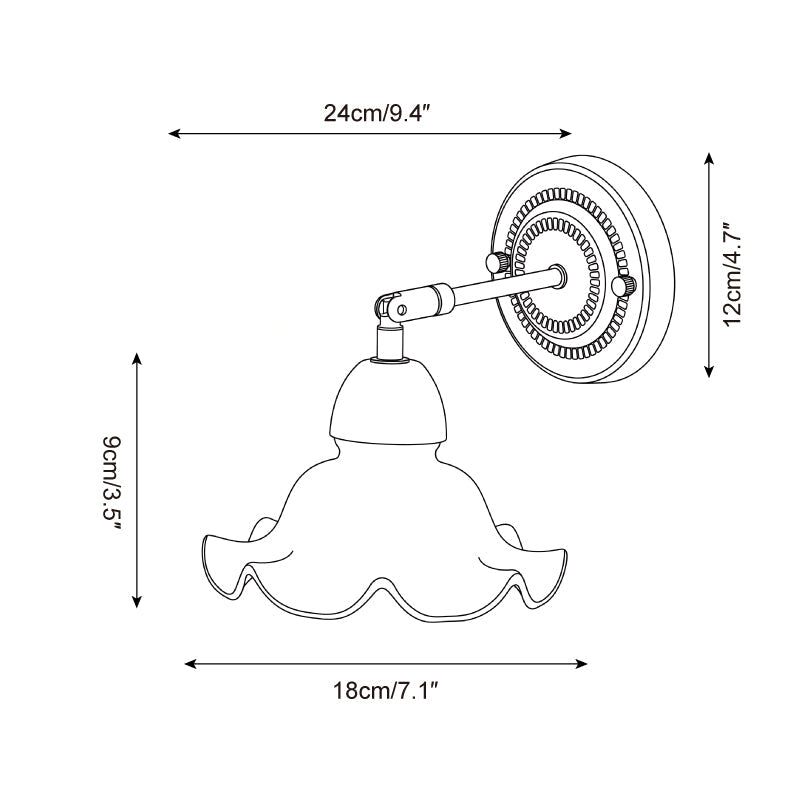 Ruchevia Wall Sconce — product view 5