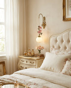 Lunafleur Alabaster Wall Sconce — product view 3