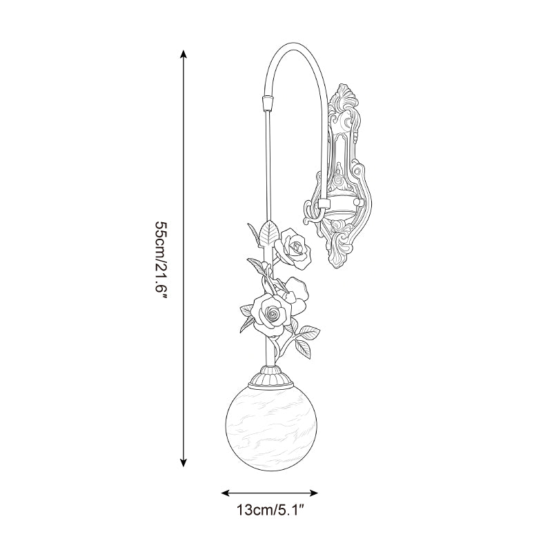 Lunafleur Alabaster Wall Sconce — product view 5