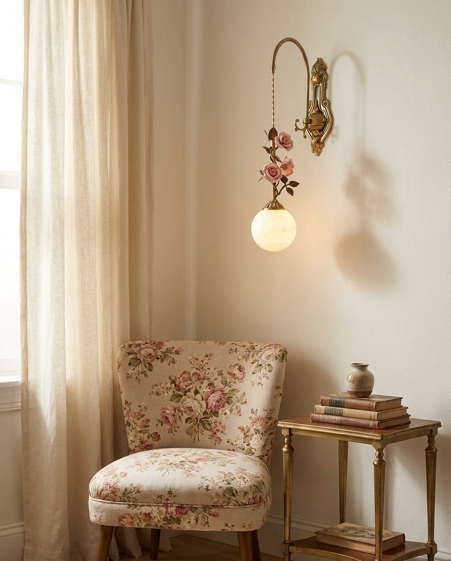 Lunafleur Alabaster Wall Sconce — product view 8