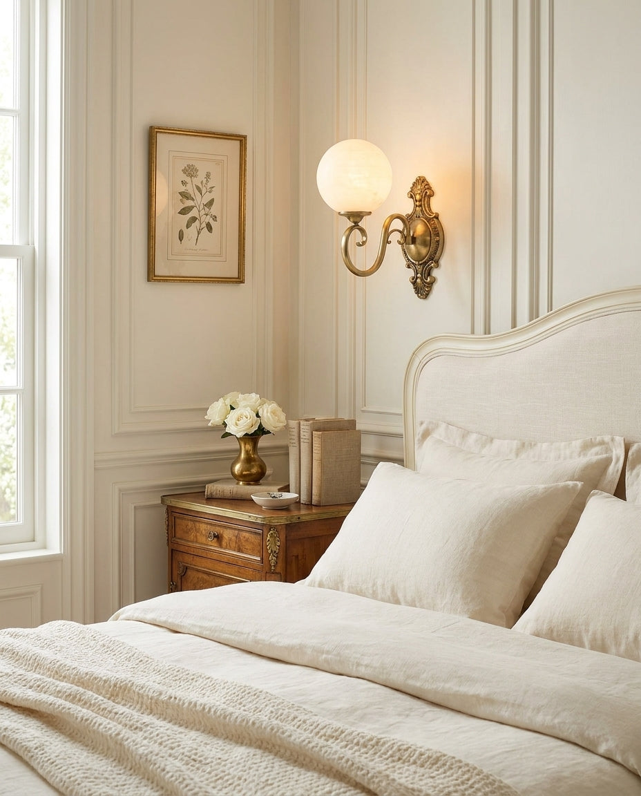 Vintarose Alabaster Wall Sconce — product view 2