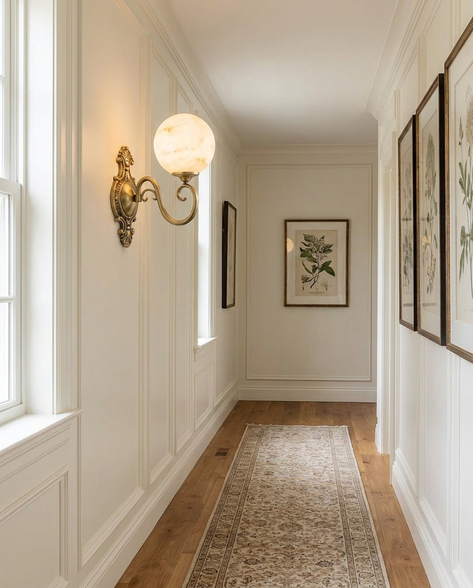 Vintarose Alabaster Wall Sconce — product view 8