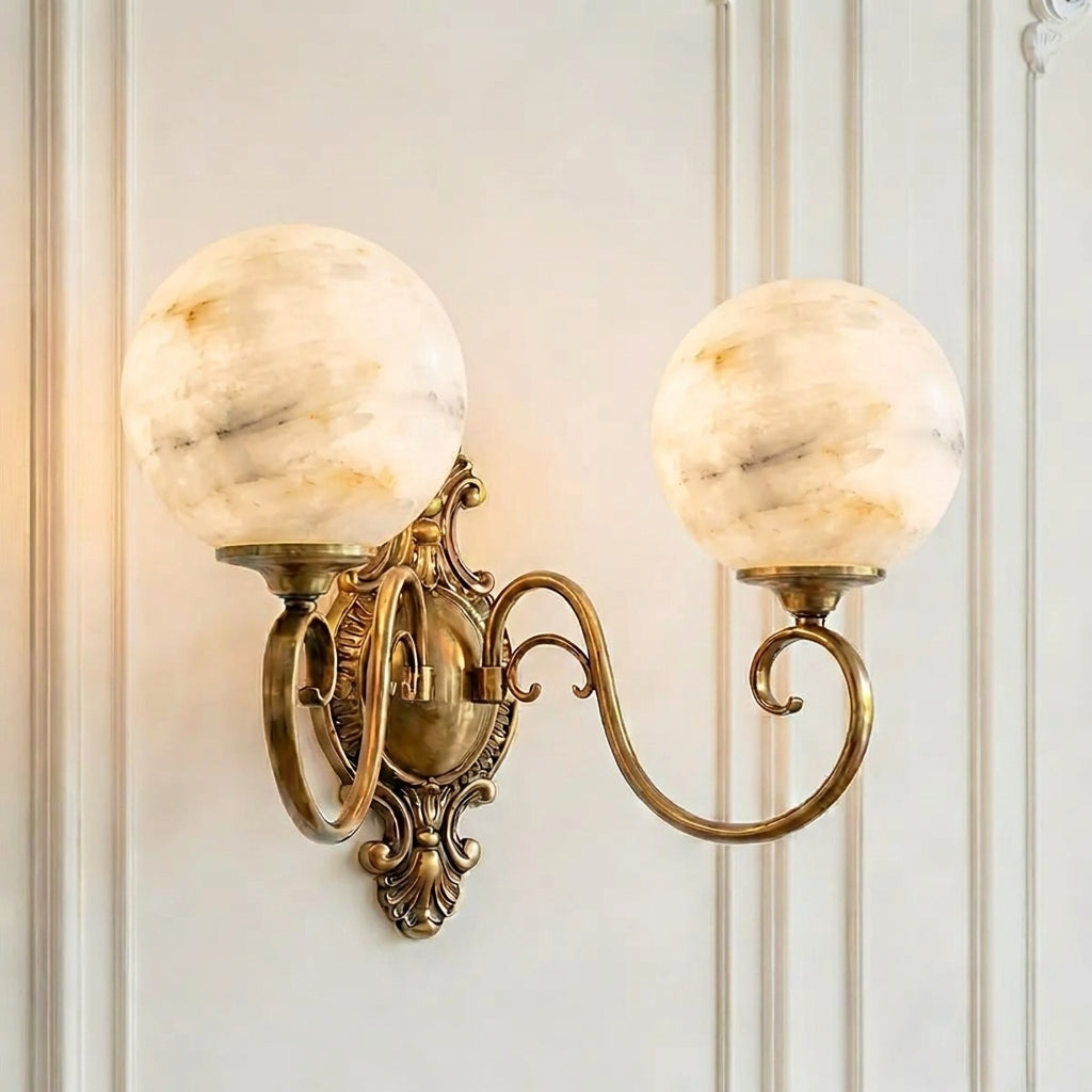 Vintarose Alabaster Wall Sconce — product view 12