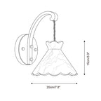 Serena Alabaster Wall Sconce — product view 5