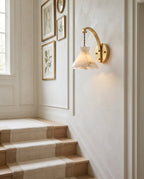 Serena Alabaster Wall Sconce — product view 9
