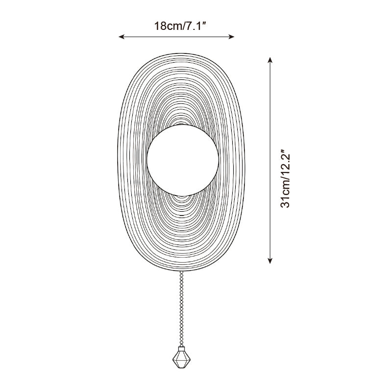 Rillmark Wall Sconce — product view 5