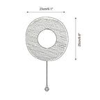 Rillmark Wall Sconce — product view 6