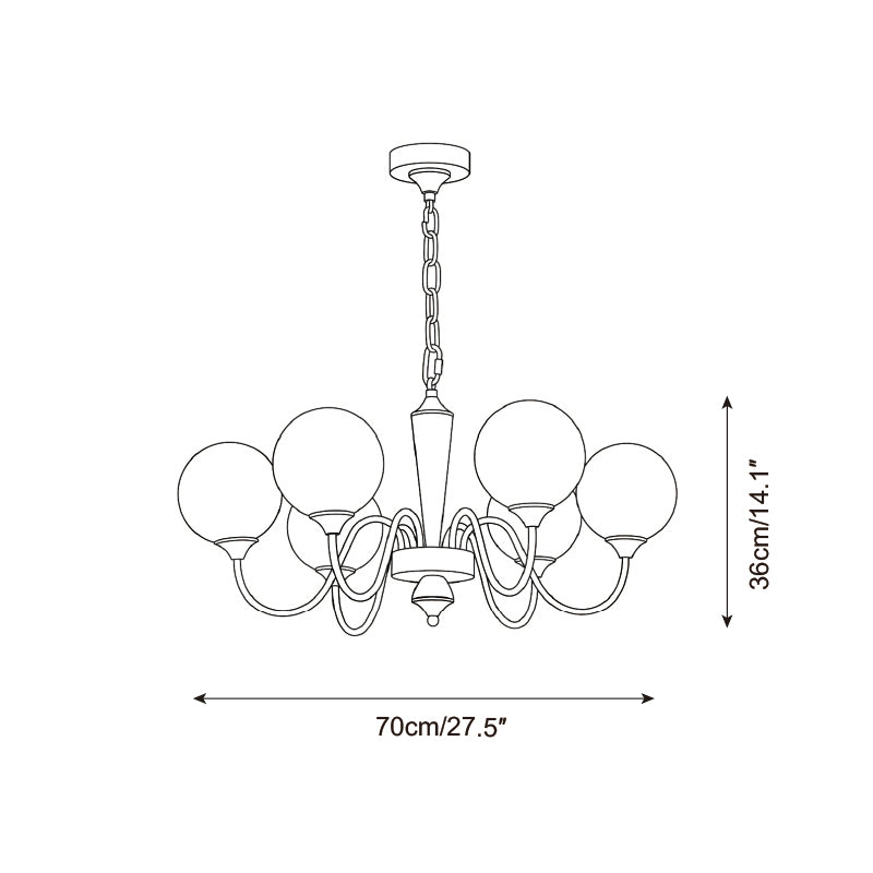 Cavella Chandelier — product view 5