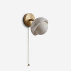 Eala Alabaster Wall Sconce — product view 1