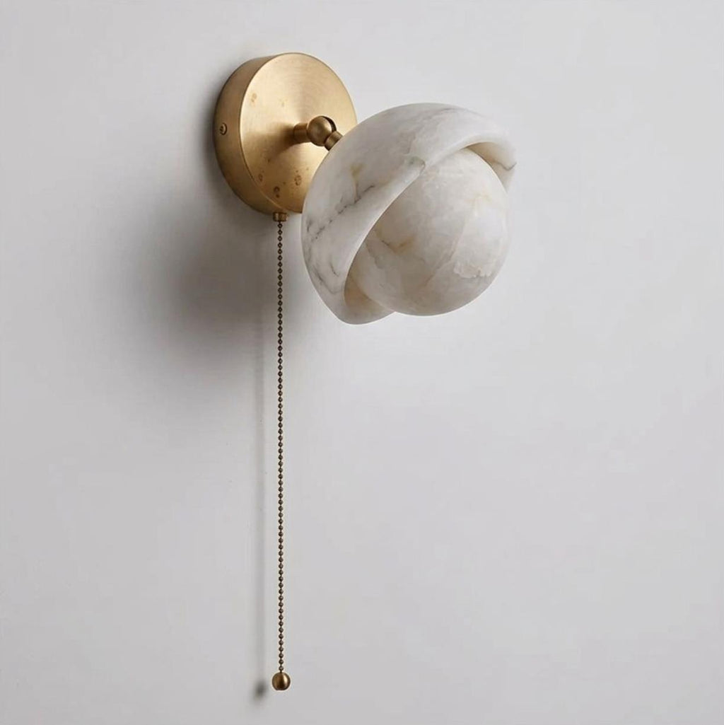 Eala Alabaster Wall Sconce — product view 13