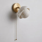 Eala Alabaster Wall Sconce — product view 13