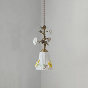 Weathered Brass & White