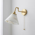Aine Alabaster Wall Sconce — product view 2