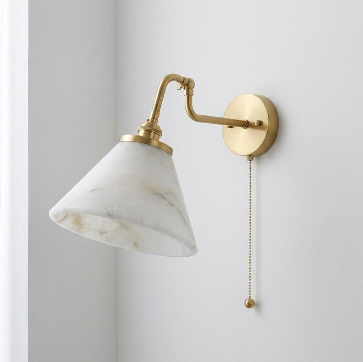 Aine Alabaster Wall Sconce — product view 2