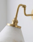 Aine Alabaster Wall Sconce — product view 13