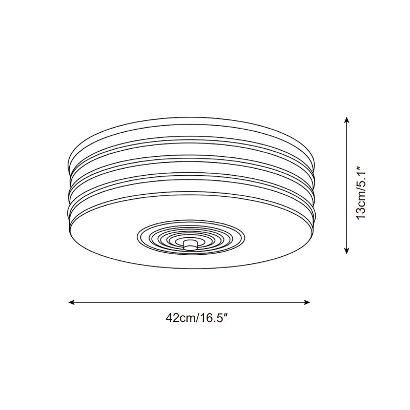 Marvian Flush Mount Ceiling Light — product view 5