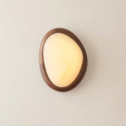 Walnut Color & White