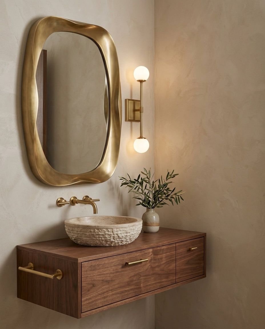Leviano Brass Wall Sconce — product view 9