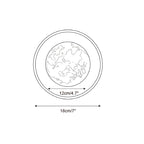 Dura Round Alabaster Wall Sconce — product view 5