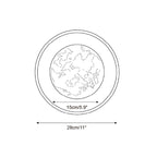 Dura Round Alabaster Wall Sconce — product view 6