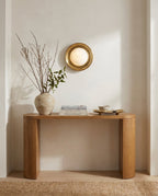 Dura Round Alabaster Wall Sconce — product view 8