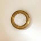Dura Round Alabaster Wall Sconce — product view 16