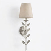 Brushed Nickel & White
