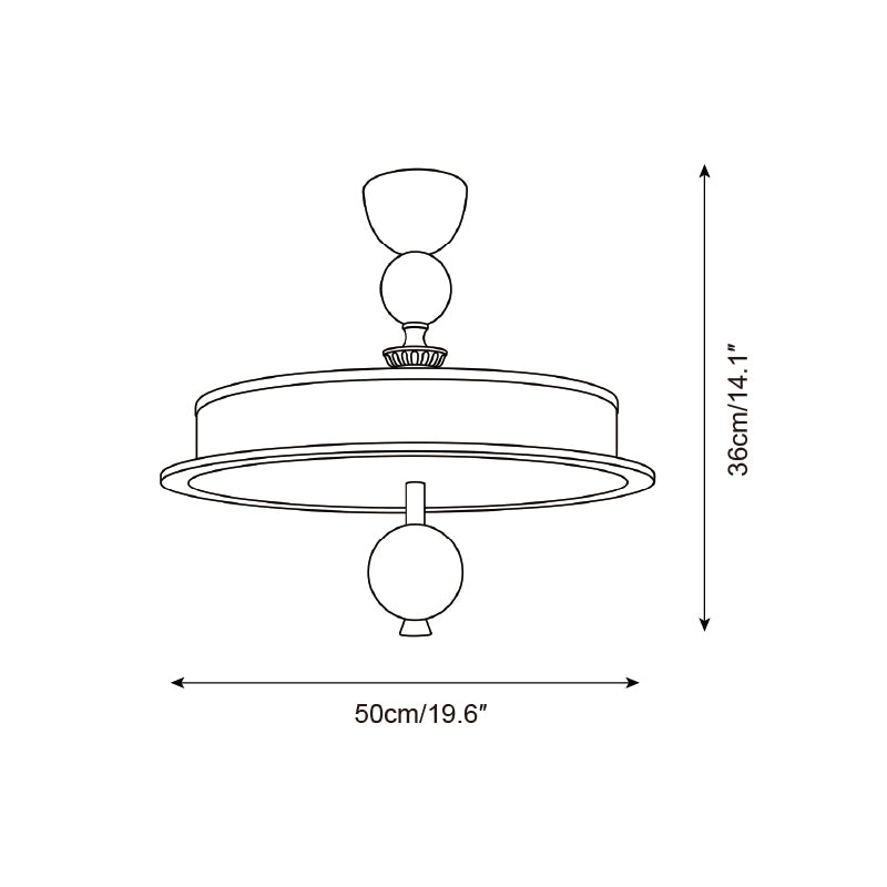 Valnero Flush Mount Ceiling Light — product view 6