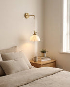 Marlowe Alabaster Wall Sconce — product view 2