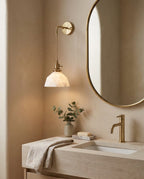 Marlowe Alabaster Wall Sconce — product view 3