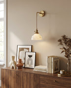 Marlowe Alabaster Wall Sconce — product view 8