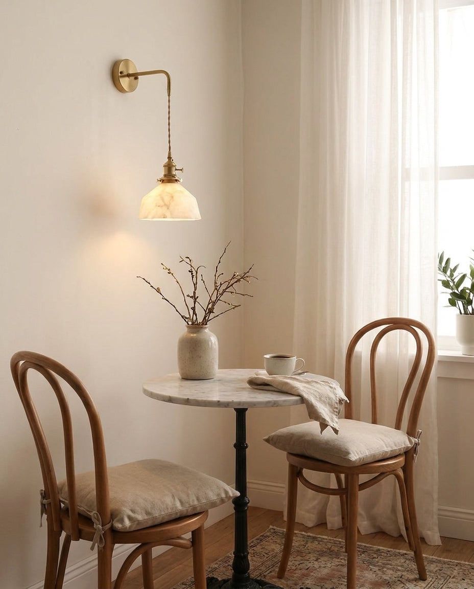 Marlowe Alabaster Wall Sconce — product view 9