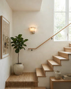 Fun Guy Alabaster Wall Sconce — product view 2