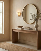 Fun Guy Alabaster Wall Sconce — product view 6